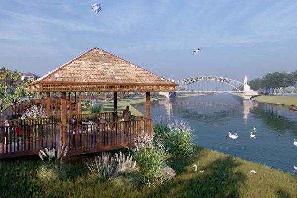 Cong Vien Ven Song Sunshine Heritage Resort 768x432